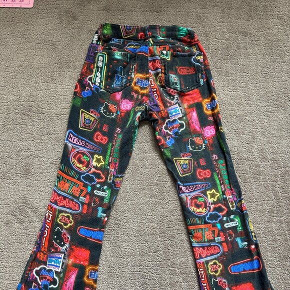 Dolls Kill HELLO KITTY Jeans!! - Picture 5 of 6